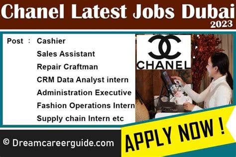 chanel jobs openings